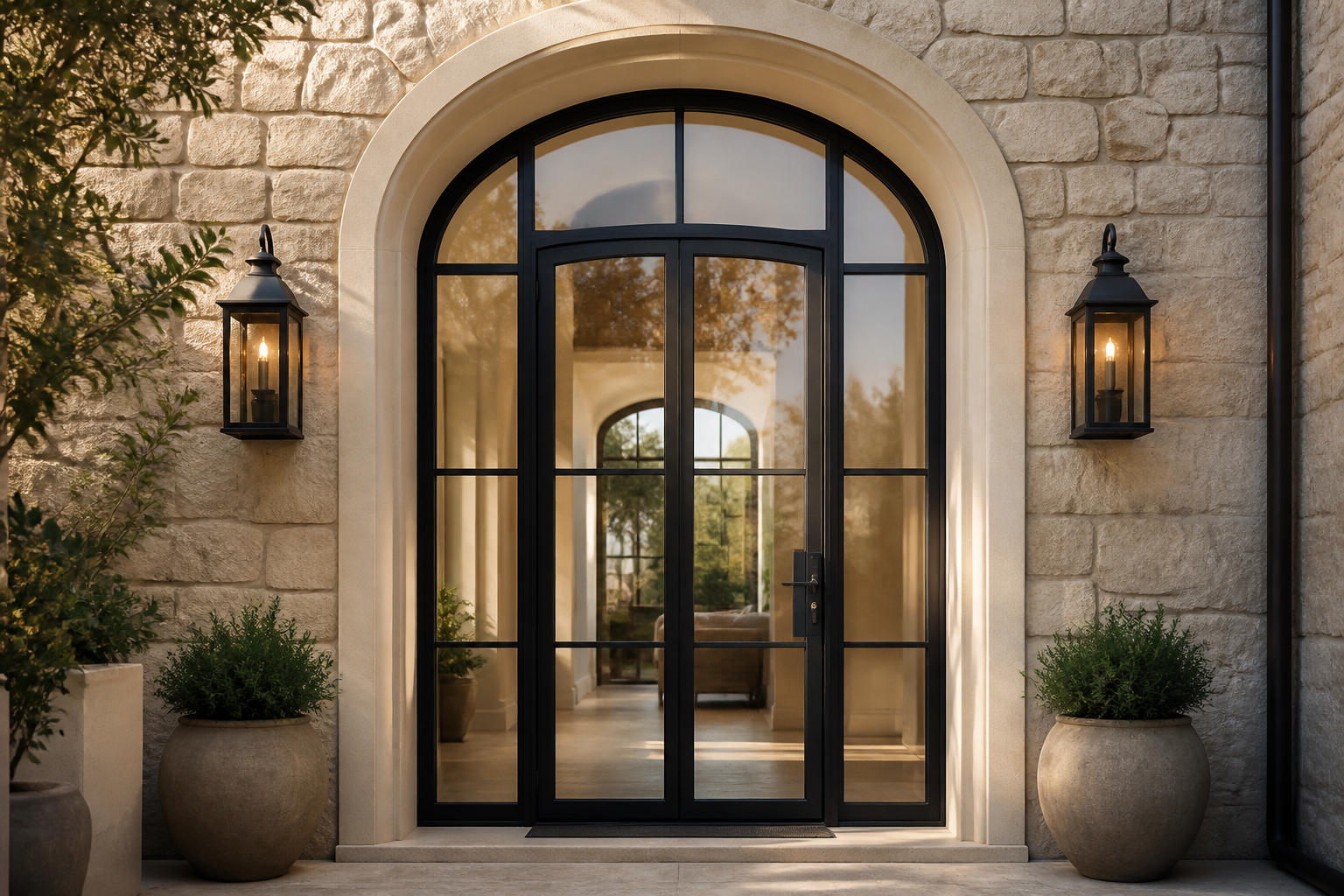 VLX 100 Arched / Custom Door in Miami, FL | Westlight Windows Miami - detail 3