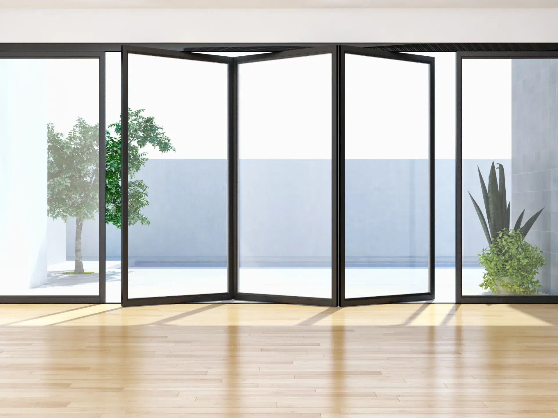 VLX 100 Bifold / Folding Door in Miami, FL | Westlight Windows Miami - detail 1